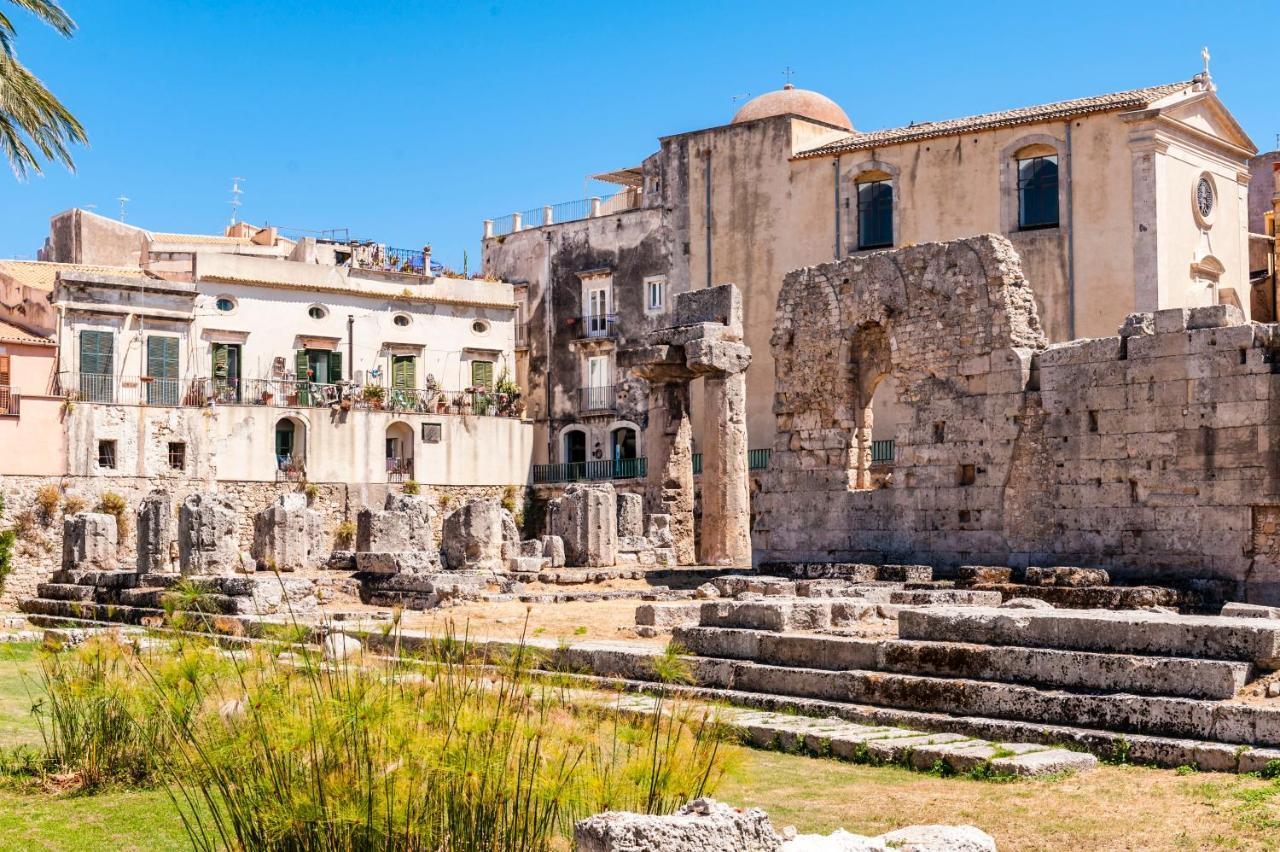 シラクーサKleomene Tempio Di Apolloアパートメント エクステリア 写真